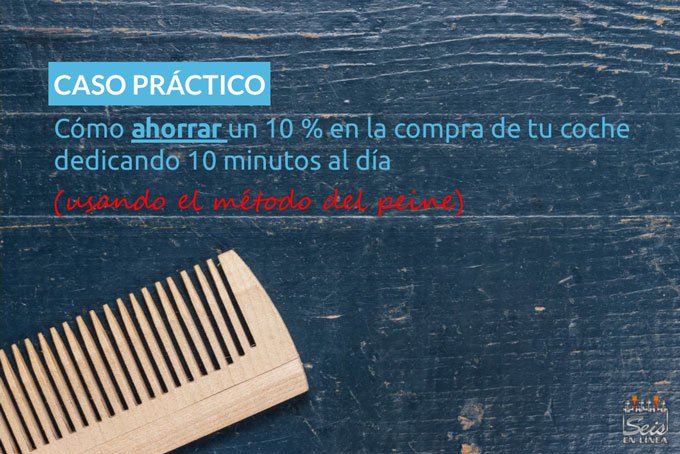 Cabecera método del peine